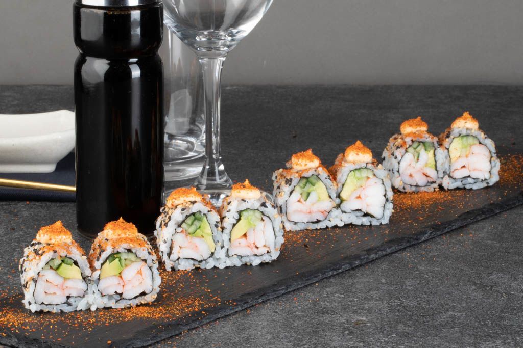 Billede af Spicy Ebi Roll - Ura Maki Basic 