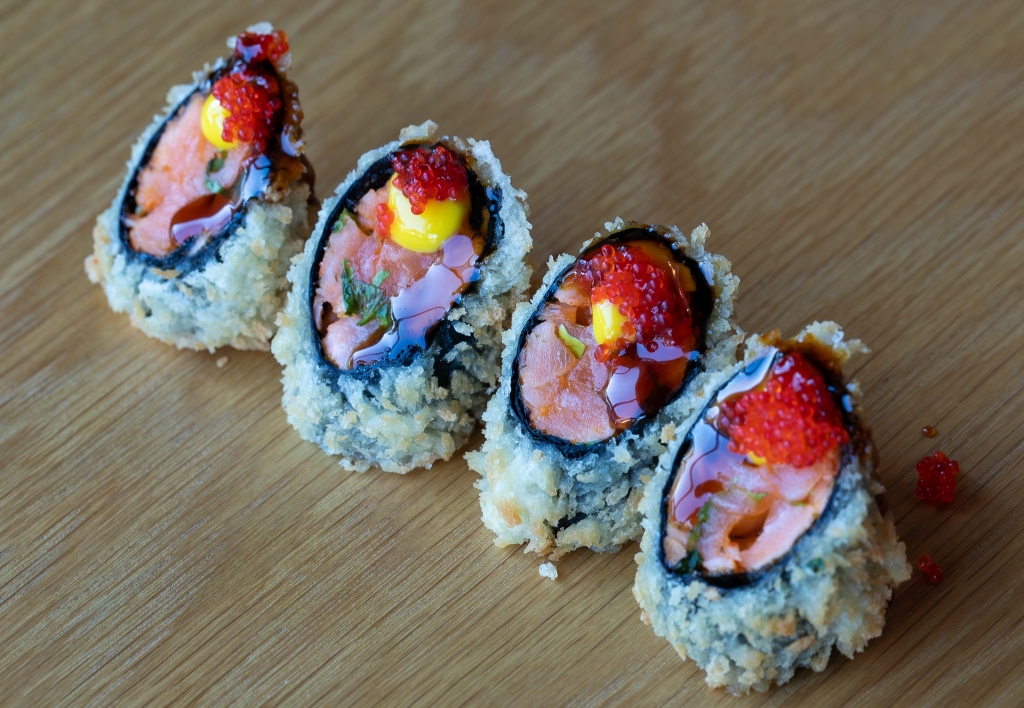 Billede af 4 pcs. Salmon Katzu Maki