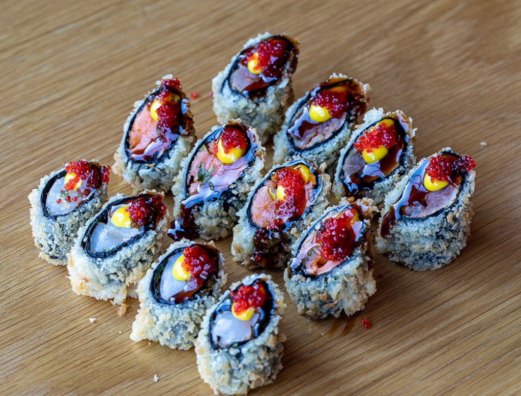 Billede af 4 pcs. Scallop Katzu Maki